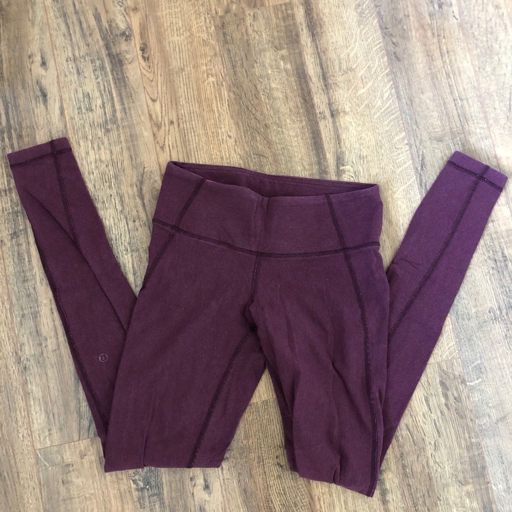 LULULEMON Size 6 Wunder Under Cotton